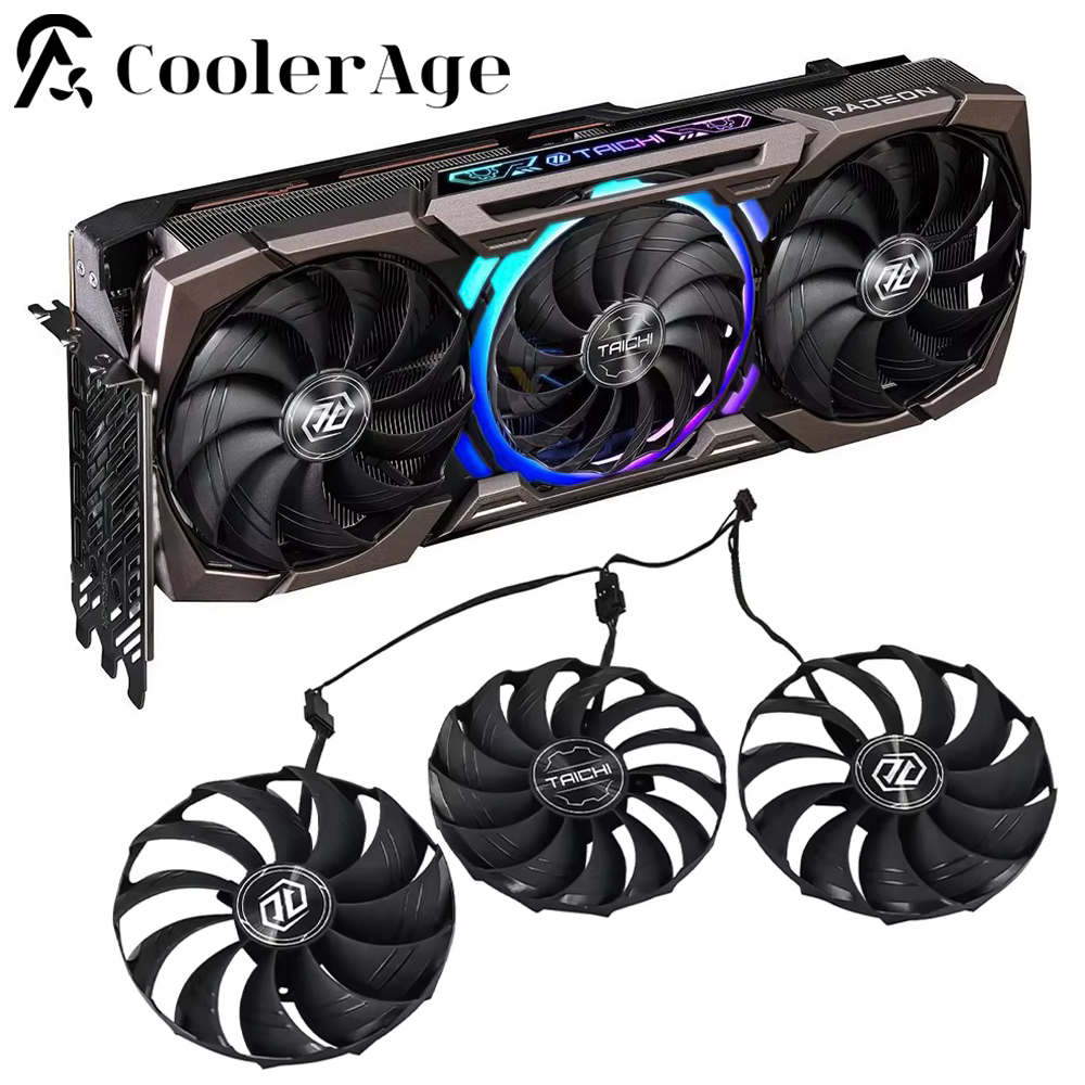 Rx 7900 Xt 20Gb - RX7900XT RX7900XTX ventilador de tarjeta de