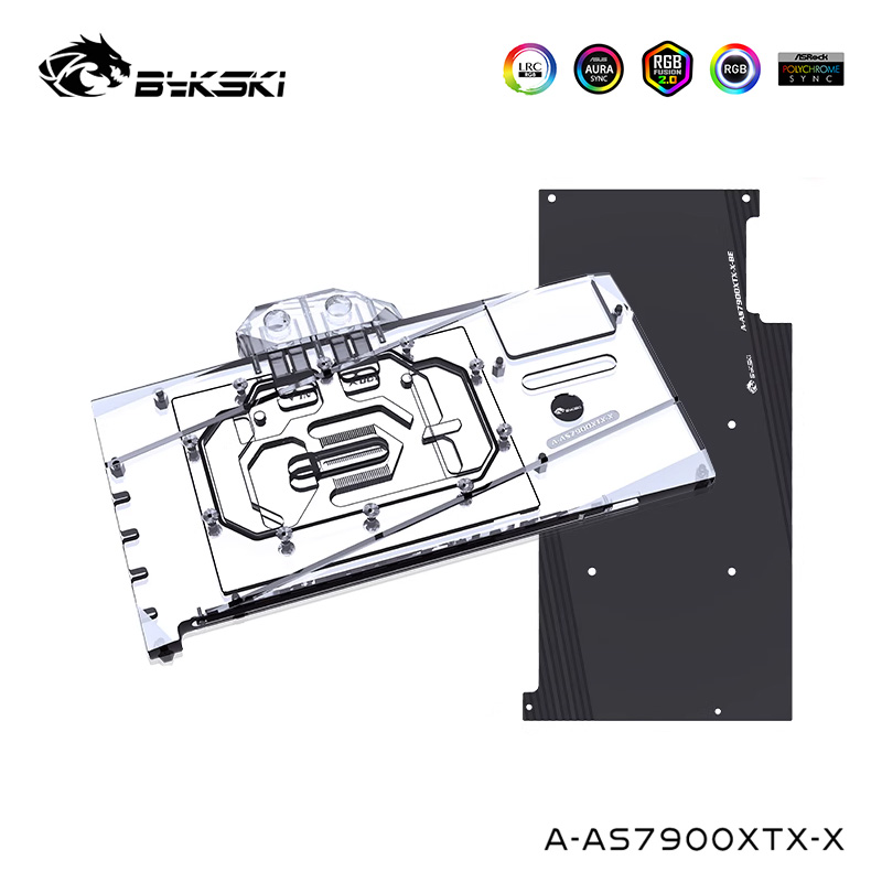 Rx 7900 Xt 20Gb - Bykski-Bloque de agua sirve para ASUS