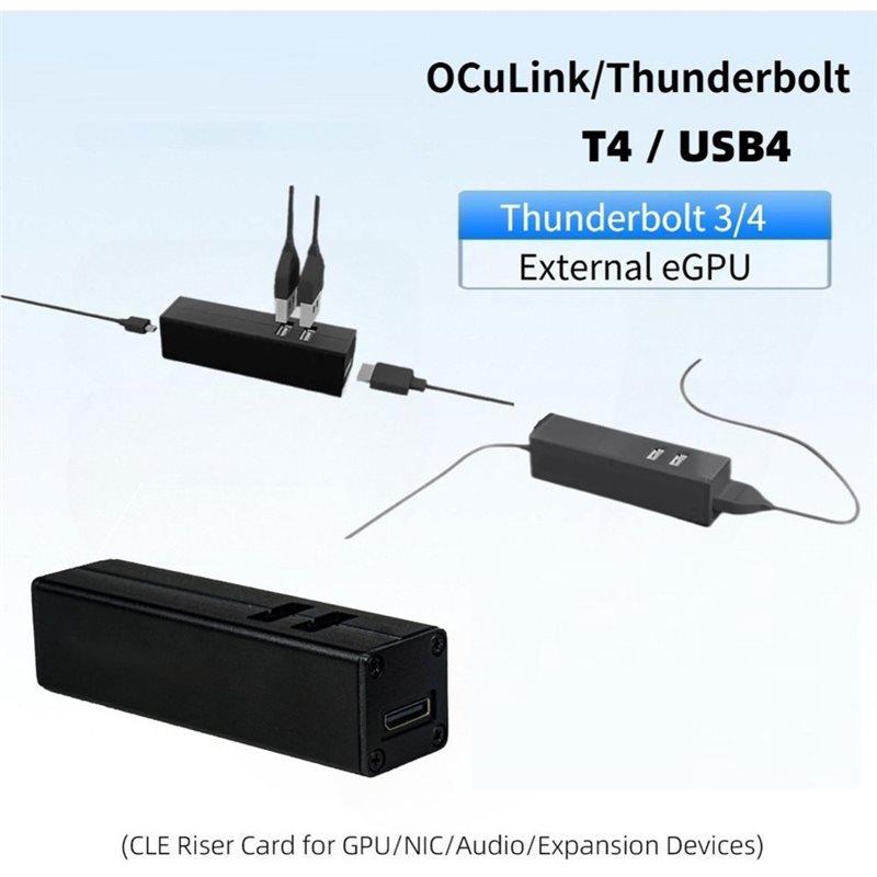 Super Oferta - Adaptador T4 Oc - Gpu External Dock Egpu Thunderbolt 4 reseña y precio